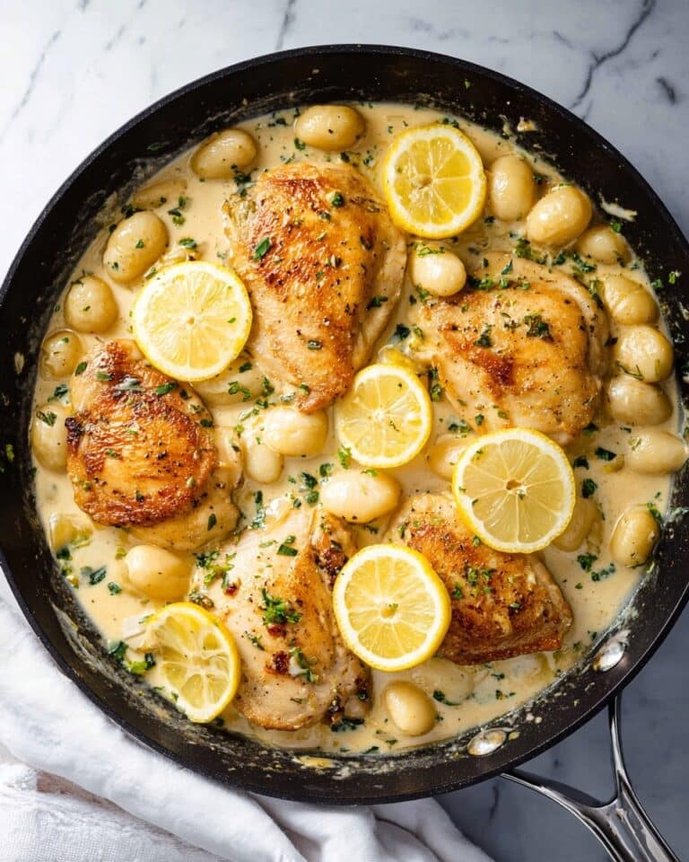 Lemon Chicken Gnocchi Recipe