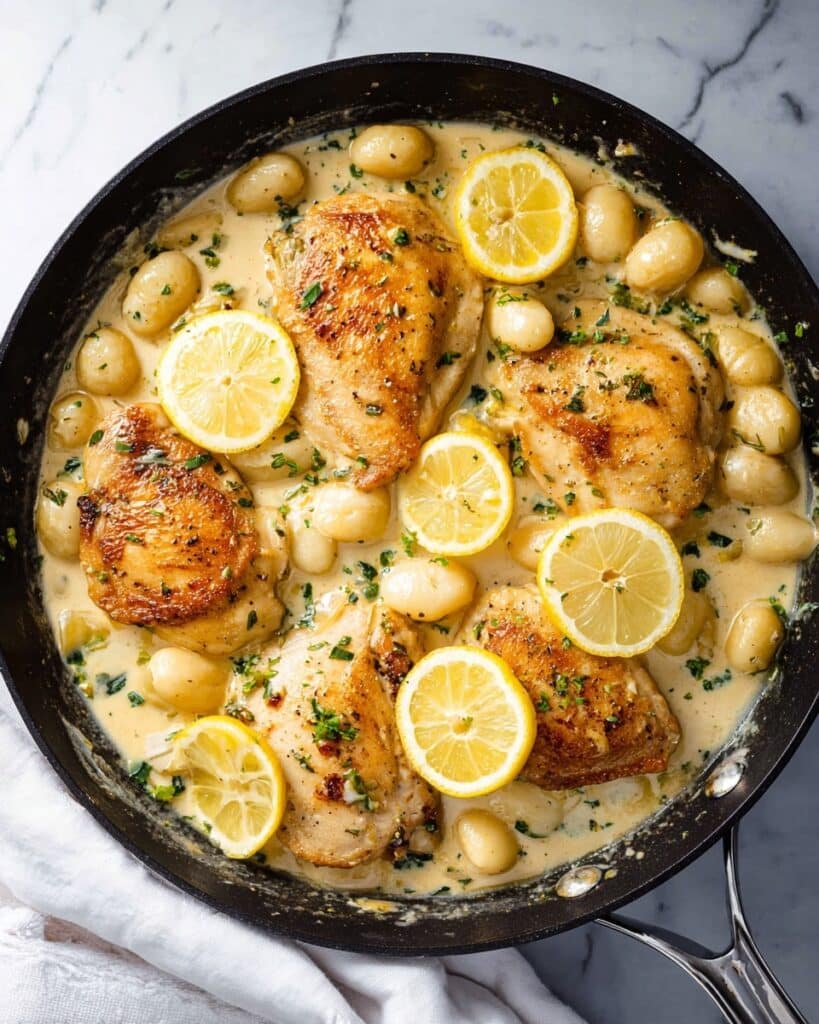 Lemon Chicken Gnocchi Recipe