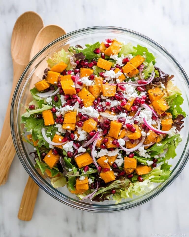 Butternut Squash Fall Salad Recipe
