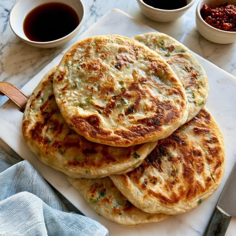 Chinese Scallion Pancakes (葱油饼) Recipe