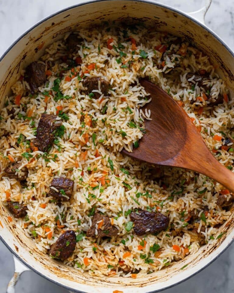 One Pot Beef and Rice Recipe