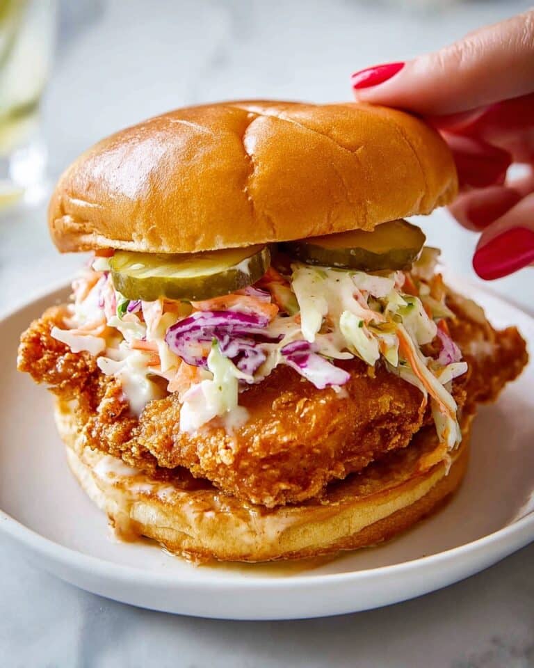 Homemade Hot Honey Chicken Sandwich Recipe