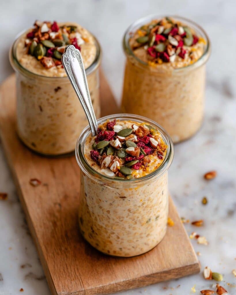 Homemade Pumpkin Overnight Oats Recipe