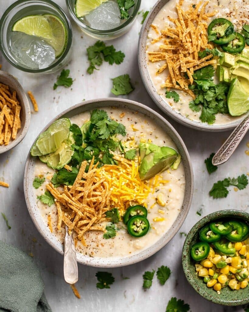 Slow Cooker White Chicken Chili Recipe