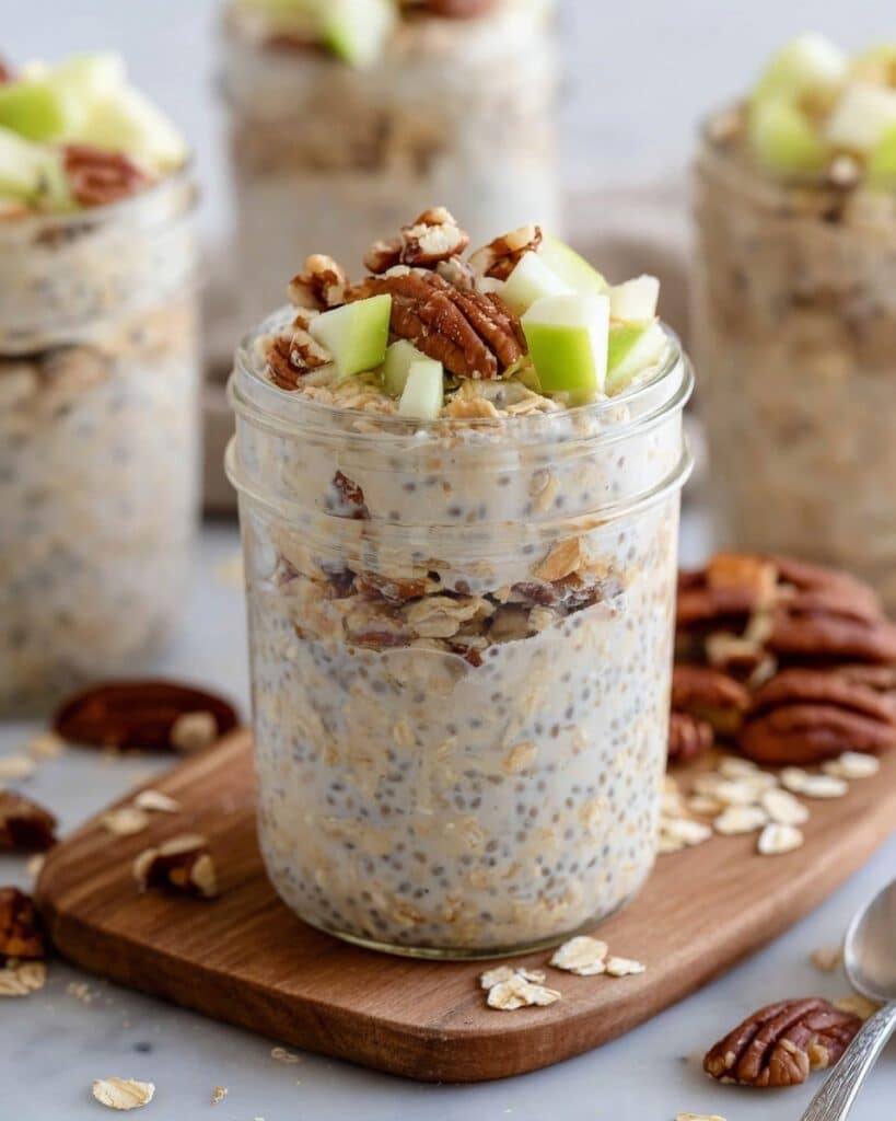 Apple Pie Overnight Oats Recipe
