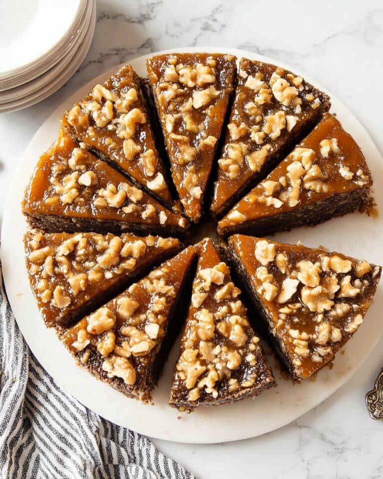 3 Ingredient Walnut Cake Recipe