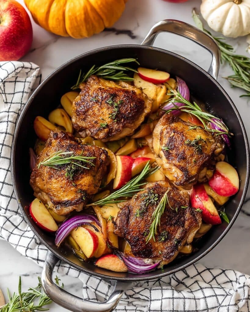 Rosemary Apple Cider Chicken Recipe