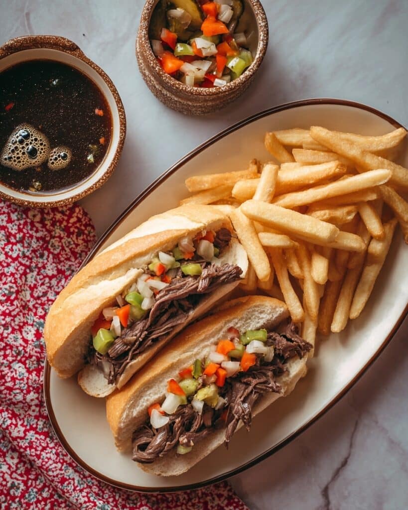 Homemade Chicago Italian Beef Sandwich Recipe
