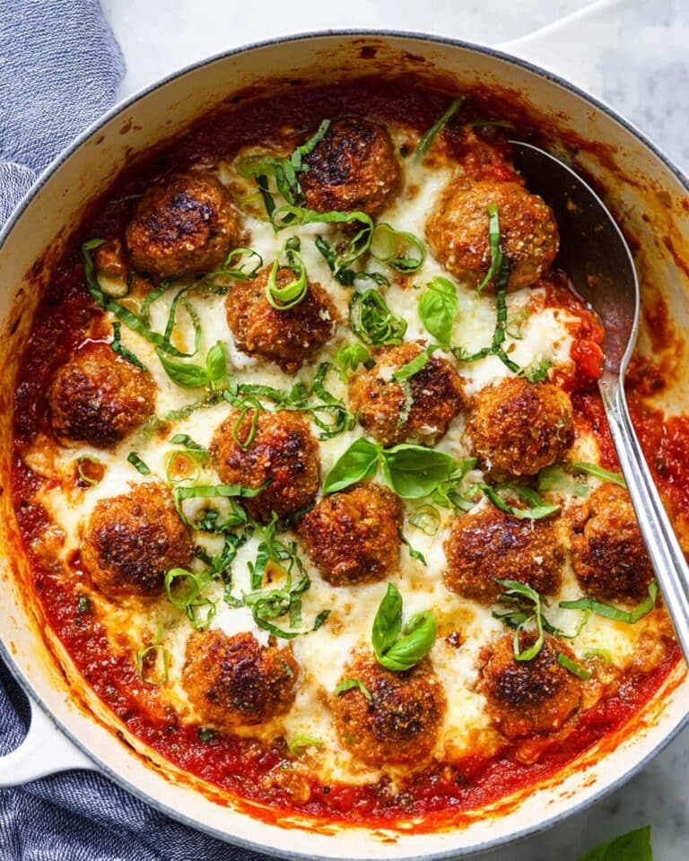 Chicken Parmesan Meatballs Recipe