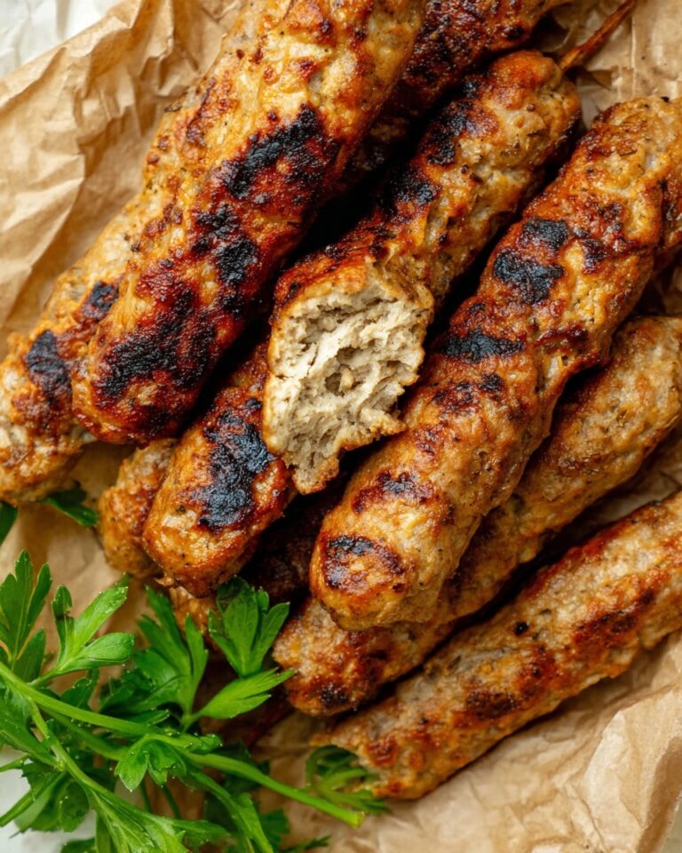 Air Fryer Chicken Seekh Kebabs Recipe