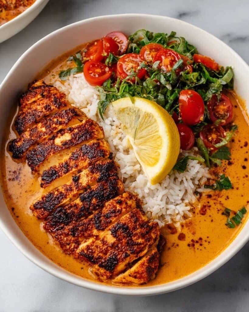 Blackened Chicken Broth Bowls Recipe