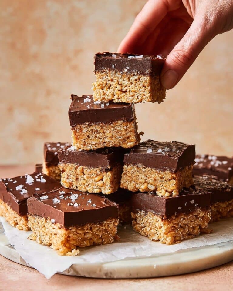 Protein Peanut Butter Rice Crispy Bars Recipe