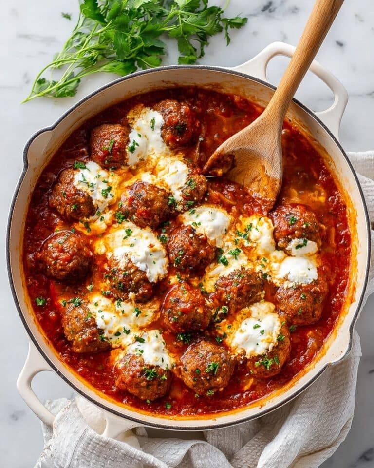 Ricotta Meatballs in Marinara Sauce Recipe