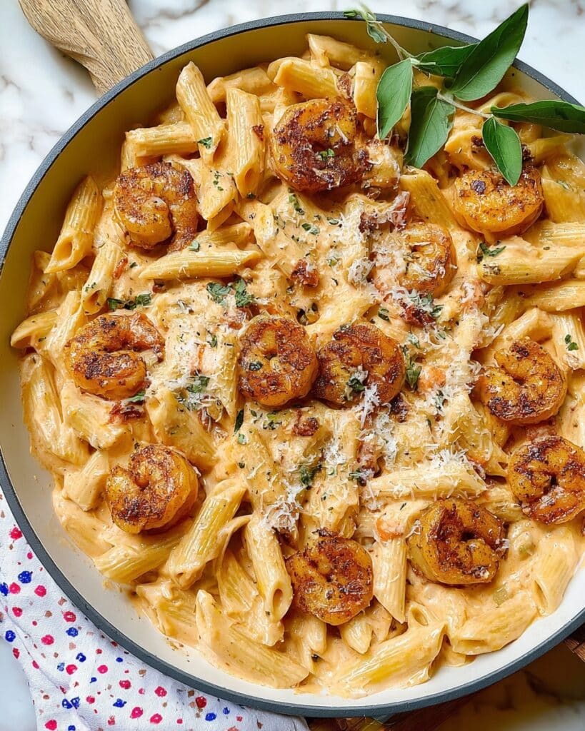 Homemade Cajun Shrimp Pasta Recipe