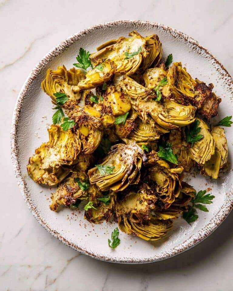 Air Fryer Parmesan Herb Artichoke Hearts Recipe