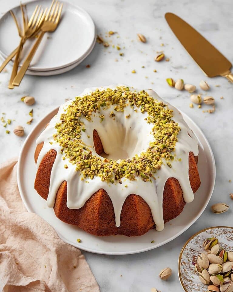 Pistachio Bundt Cake Recipe