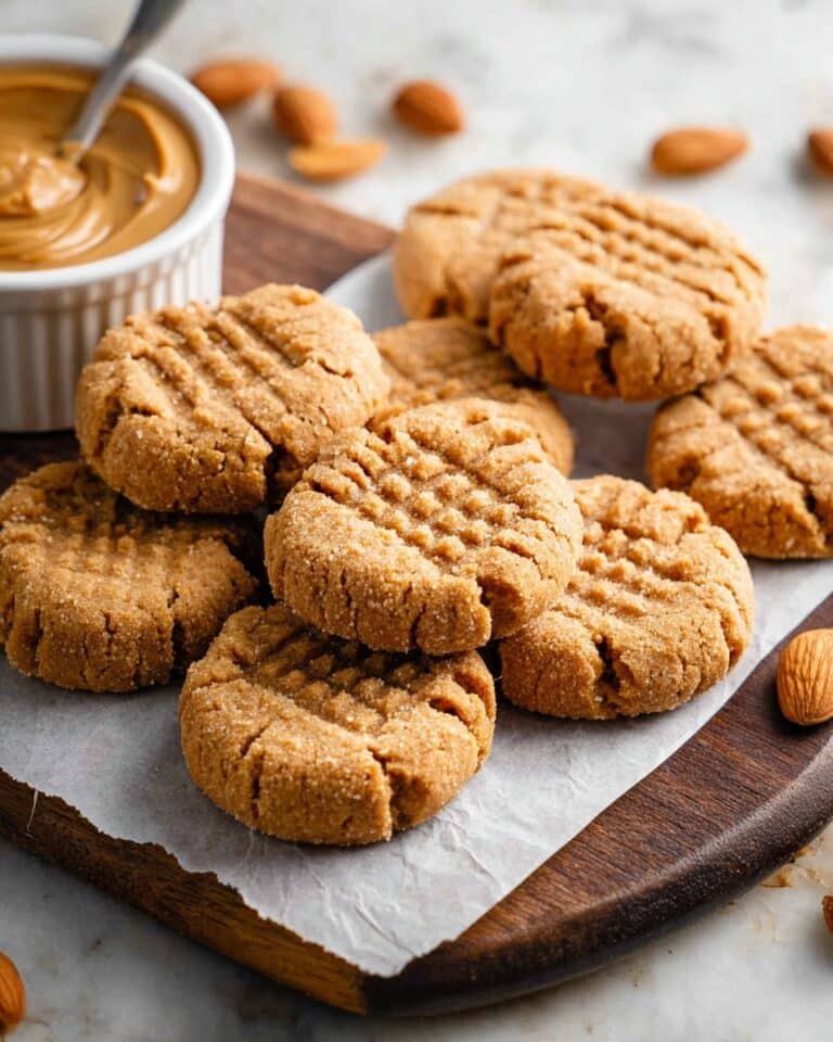 Almond Flour Peanut Butter Cookies Recipe