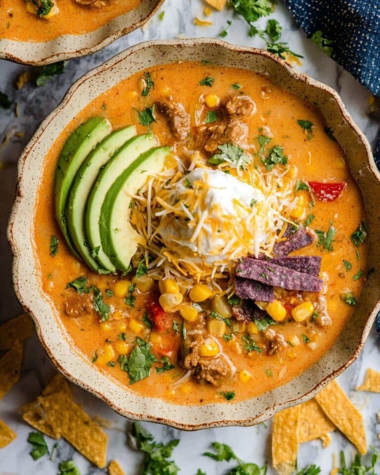 Beef Enchilada Soup Recipe