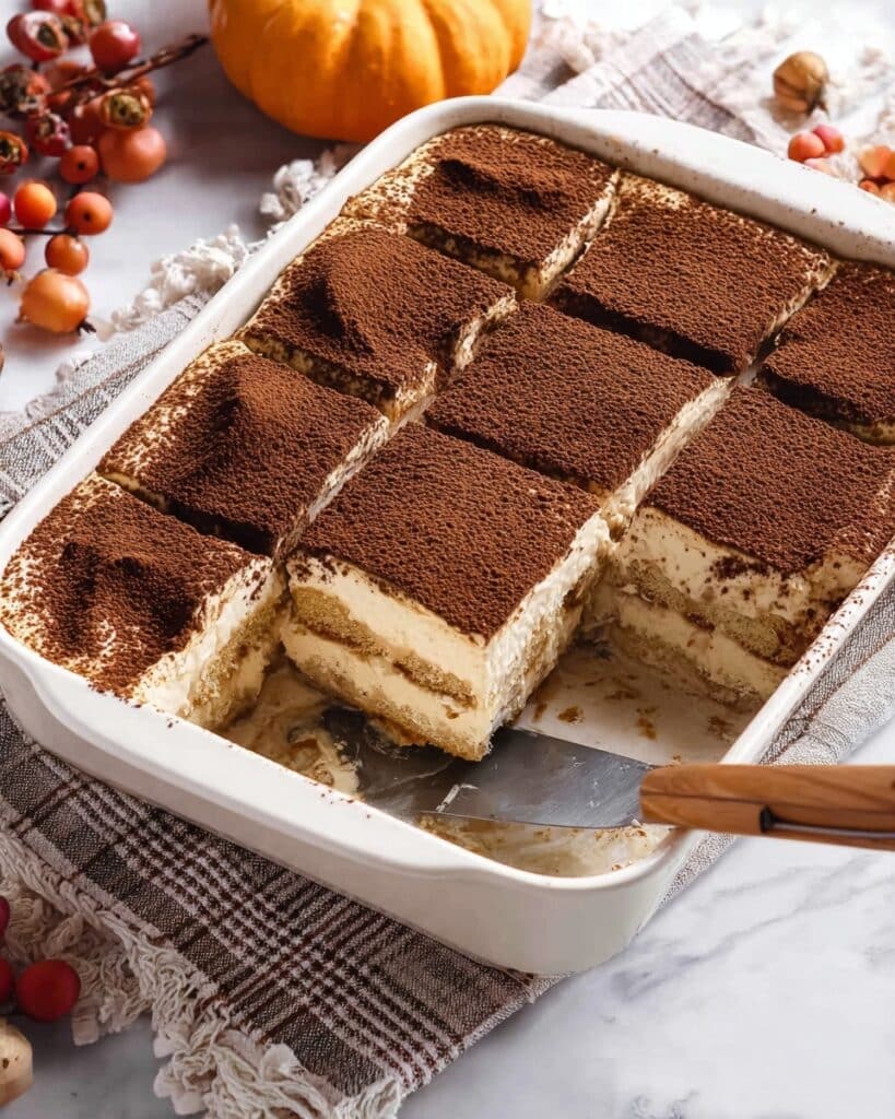 Pumpkin Spice Tiramisu Recipe