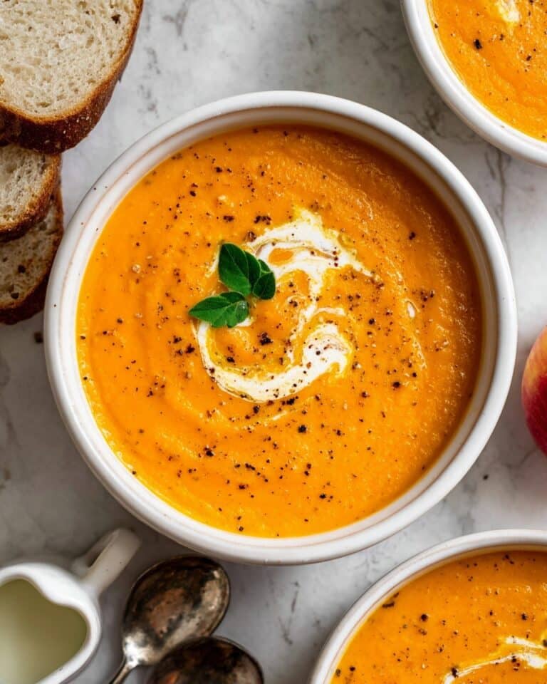 Carrot Apple Ginger Soup Recipe
