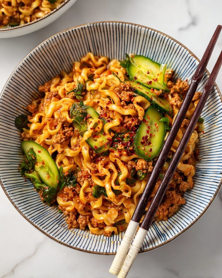 Gochujang Chicken Noodles Recipe