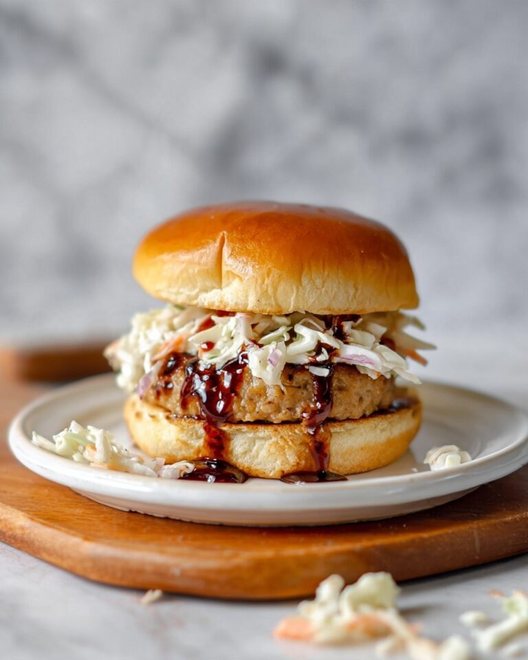 Chicken Teriyaki Burgers with Slaw Recipe
