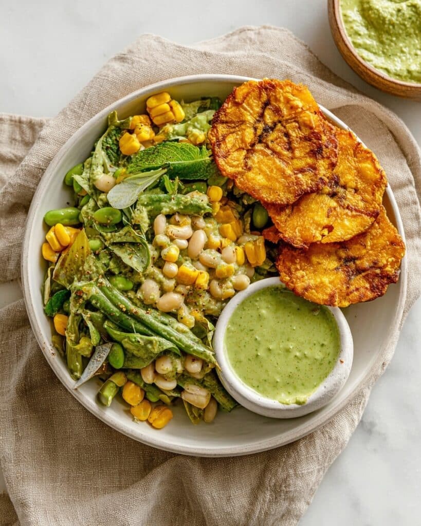 Charred Corn and Bean Salad with Zucchini Salsa Recipe