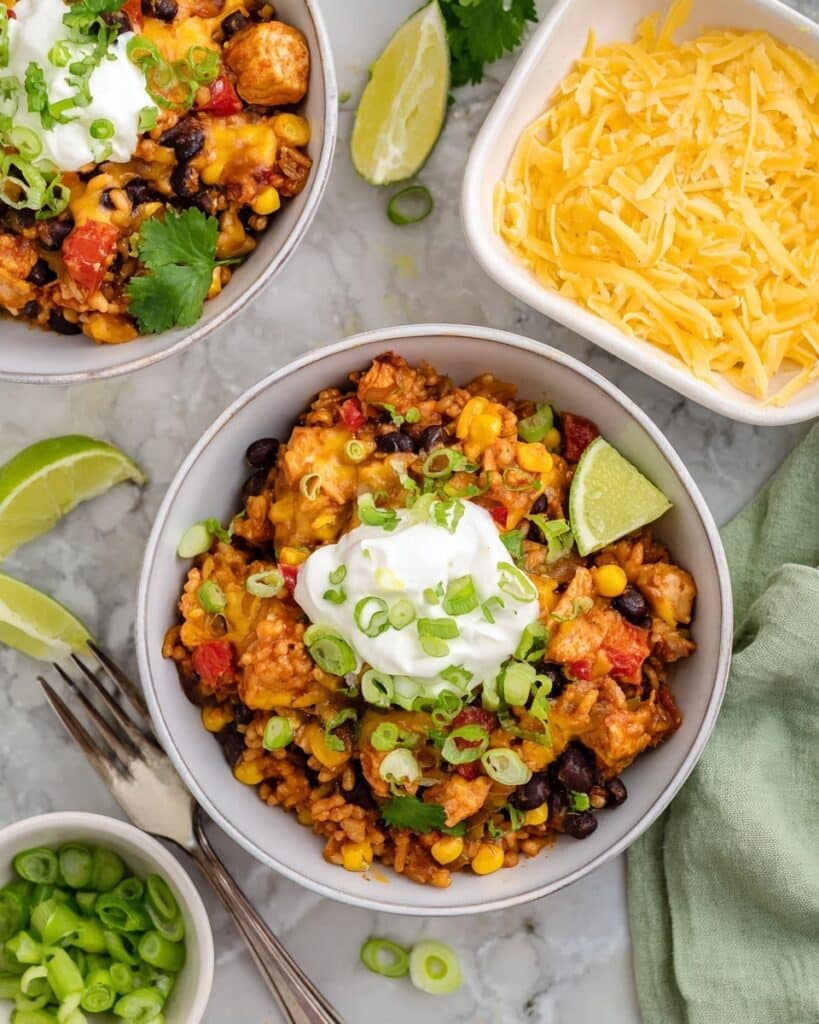 Chicken Taco Rice Recipe