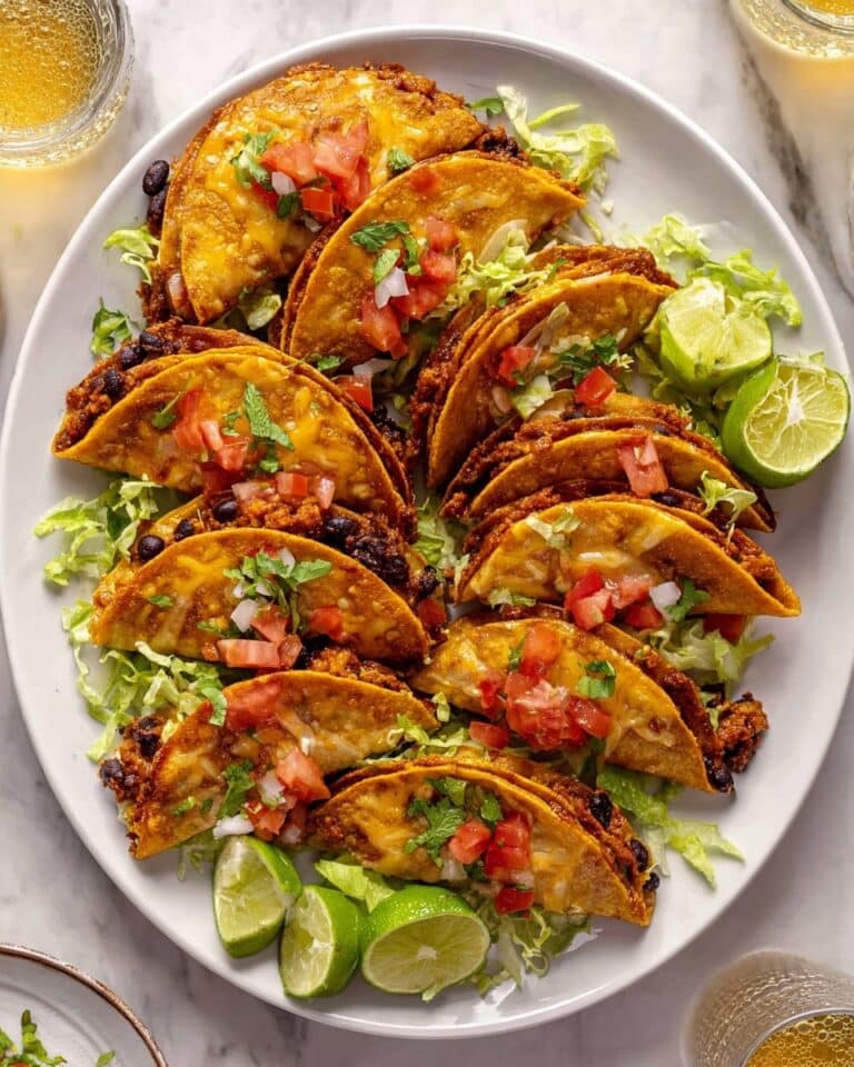 Crispy Chicken Tacos Recipe