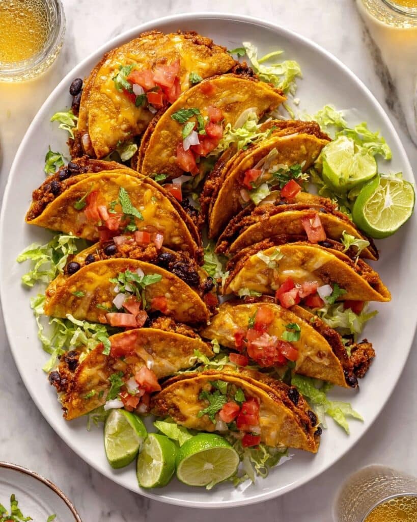 Crispy Chicken Tacos Recipe