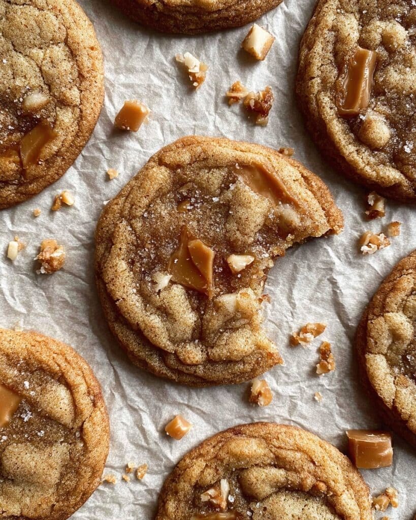 Easy Caramel Apple Cookies Recipe